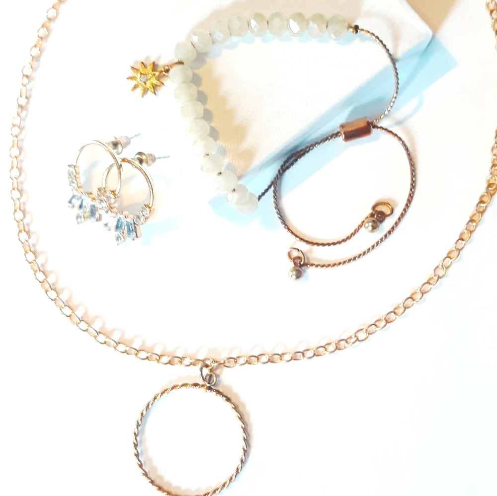 Gold Jewelry Set